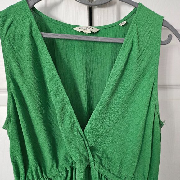 Max Studio Green Sun Dress - Picture 2 of 4